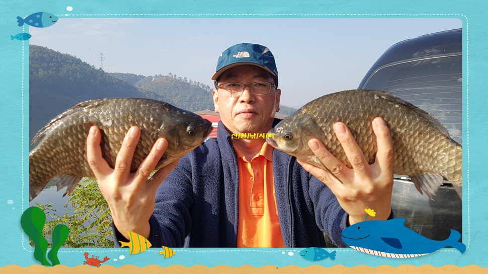 신원낚시터 10월 마지막주 조황소식과 방류 동영상 입니다 (유료터정보 - 유료터점주조황)