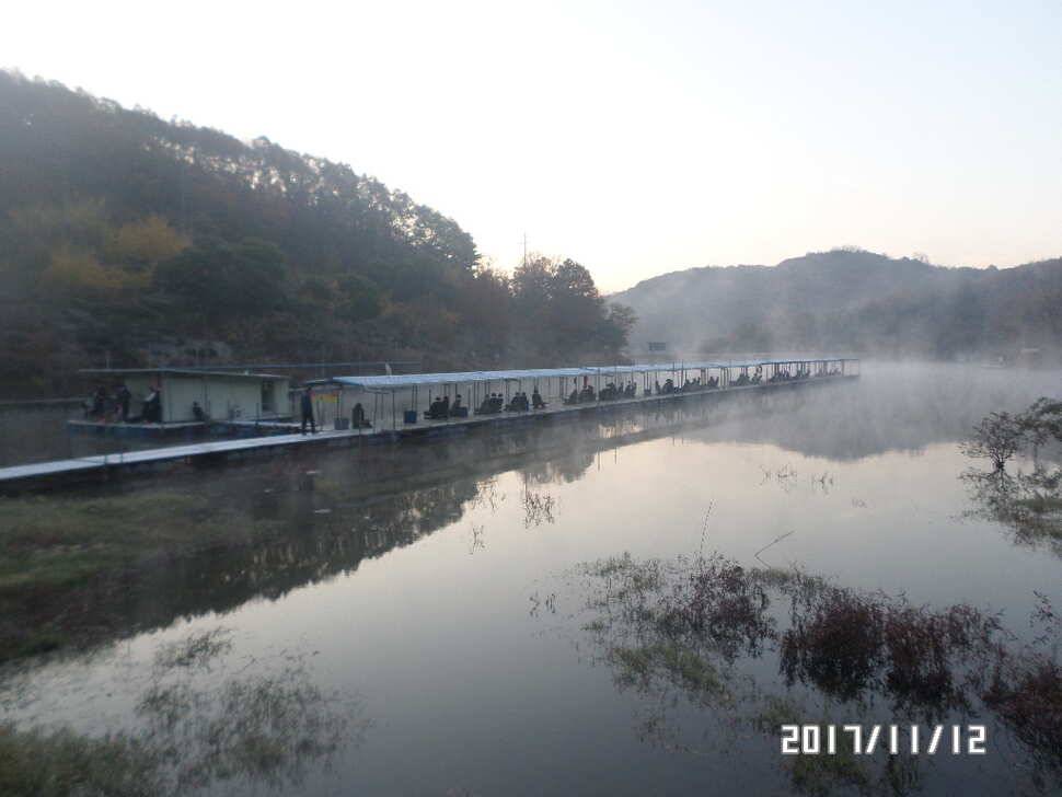 아산신수지 11월 둘째주 주말 화보입니다 (유료터정보 - 유료터점주조황)