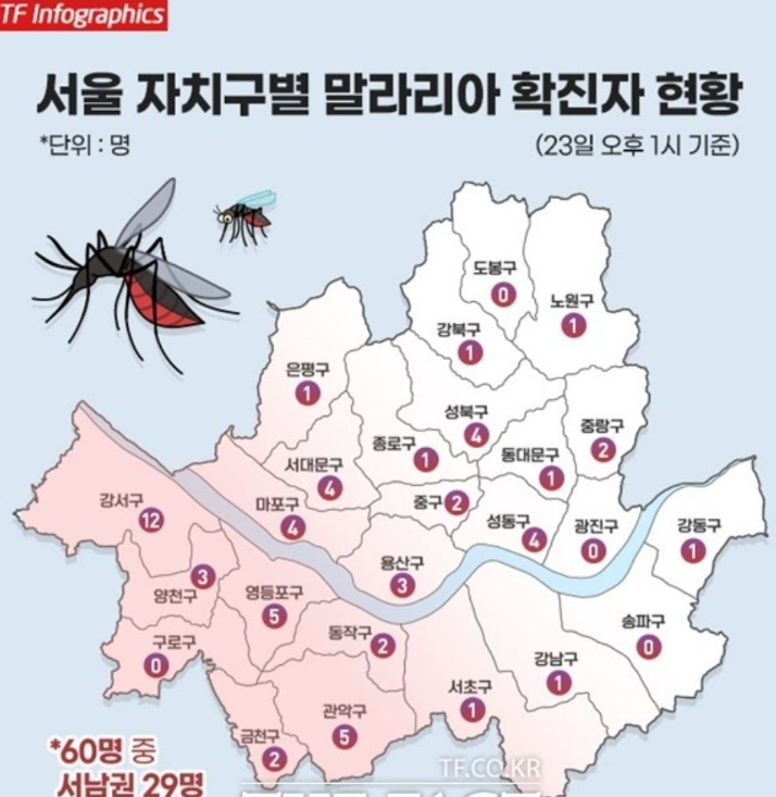 최근 말라리아 환자가 늘어나고 있다고 합니다 (커뮤니티 - 자유게시판)