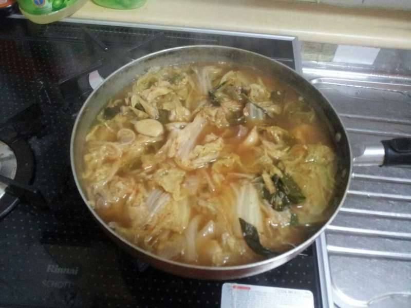 배추국을 끓였습니다 (커뮤니티 - 자유게시판)