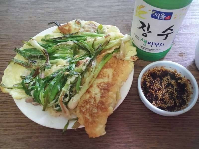 오늘의 간식 파전 입니다 (커뮤니티 - 자유게시판)