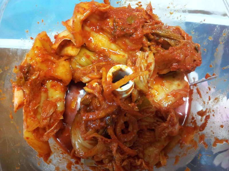 김치 말이 냉 칼국수 (커뮤니티 - 자유게시판)