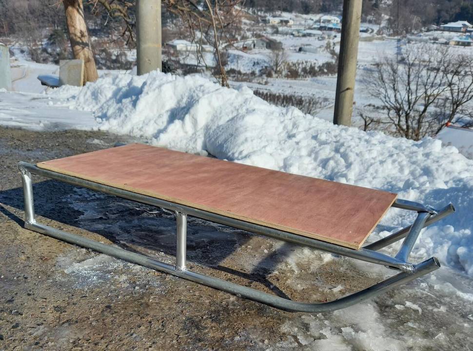 얼음낚시용 썰매 자작 (커뮤니티 - 자유게시판)