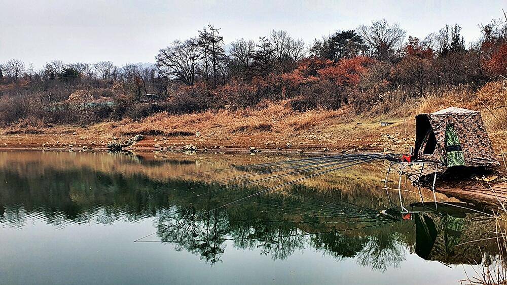 겨울낚시 (조황조행기 - 화보조행기)
