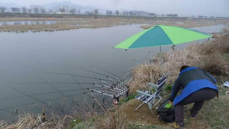 오지마을의 이야기 1 충북 진천 수로낚시 (조황조행기 - 화보조행기)