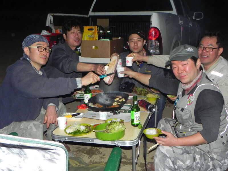 춘천 소류지에서 (조황조행기 - 화보조행기)