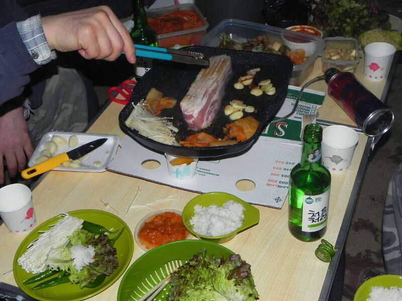 춘천 소류지에서 (조황조행기 - 화보조행기)