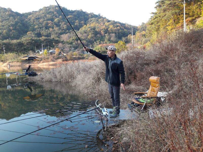 대포의 낚놀이 (조황조행기 - 화보조행기)
