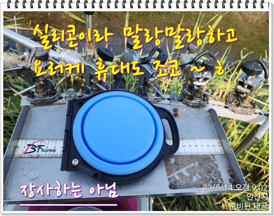 논 또랑 낚시 (조황조행기 - 화보조행기)