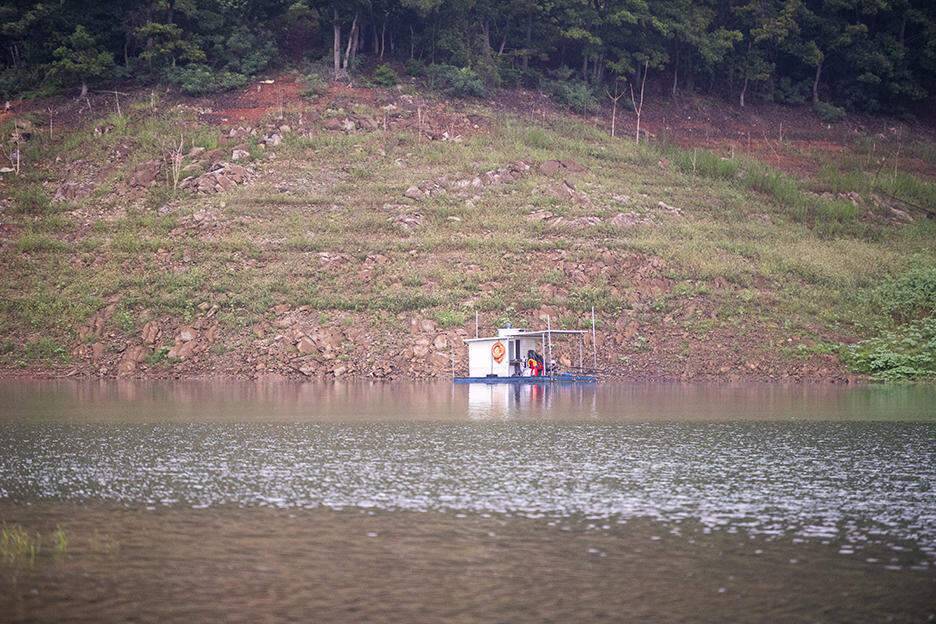 충주호 좌대 돌감낚시터 (조황조행기 - 화보조행기)