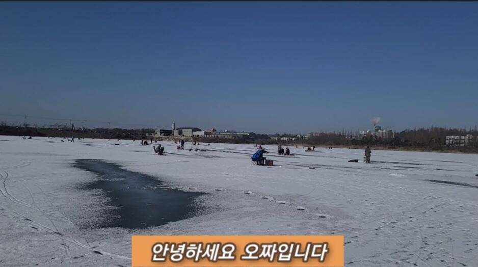 얼음낚시 준월척 마릿수 (조황조행기 - 화보조행기)
