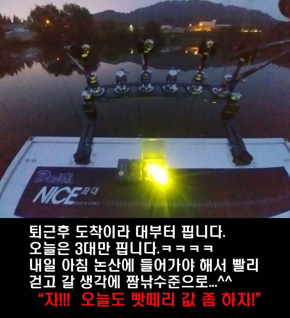 이장의 강호지락 청주 및 논산 짧은 조업편 (조황조행기 - 화보조행기)