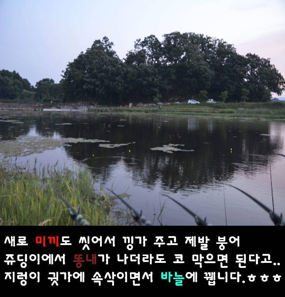이장의 강호지락 화산천 조업편 (조황조행기 - 화보조행기)