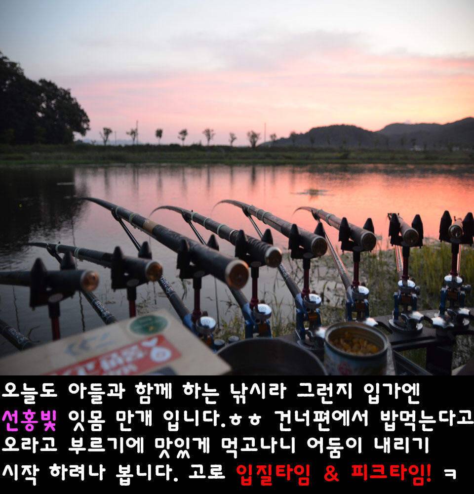 이장의 강호지락 화산천 조업편 (조황조행기 - 화보조행기)