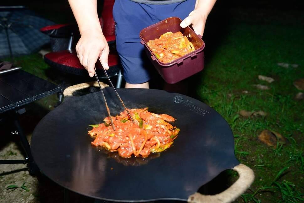깨끗하고 물맑은 계곡지에서 (조황조행기 - 화보조행기)