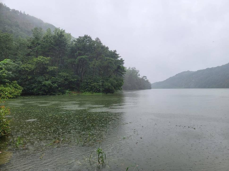 가을의 문턱에 찾은 산속 계곡지 (조황조행기 - 화보조행기)