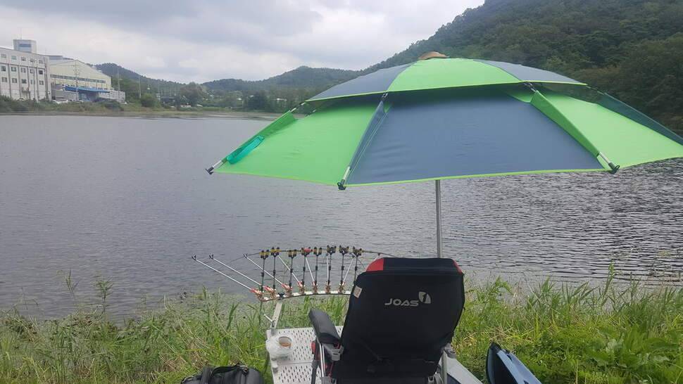 추석연휴 저수지마다 자리가 없다경산 천마지 (조황조행기 - 화보조행기)