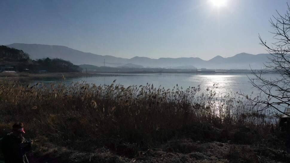 추운날씨 무모한 낚시여행보령 진죽지 (조황조행기 - 화보조행기)