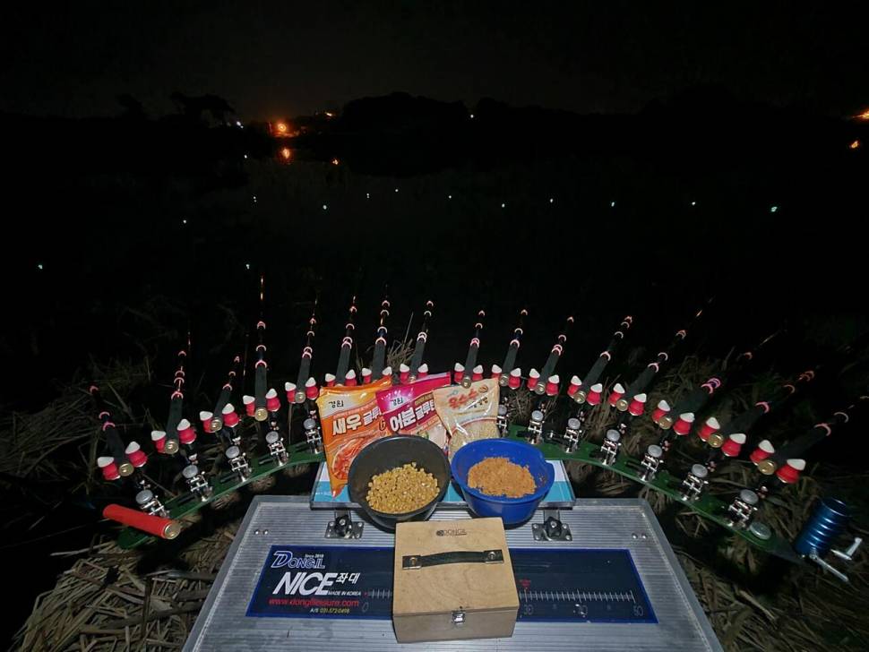 아담한 저수지에서의 힐링부제검은 봉다리 속 사랑 (조황조행기 - 화보조행기)