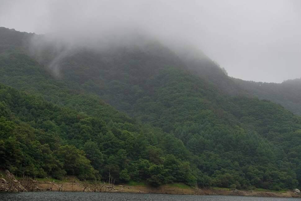 깨끗하고 물맑은 계곡지에서 (조황조행기 - 화보조행기)