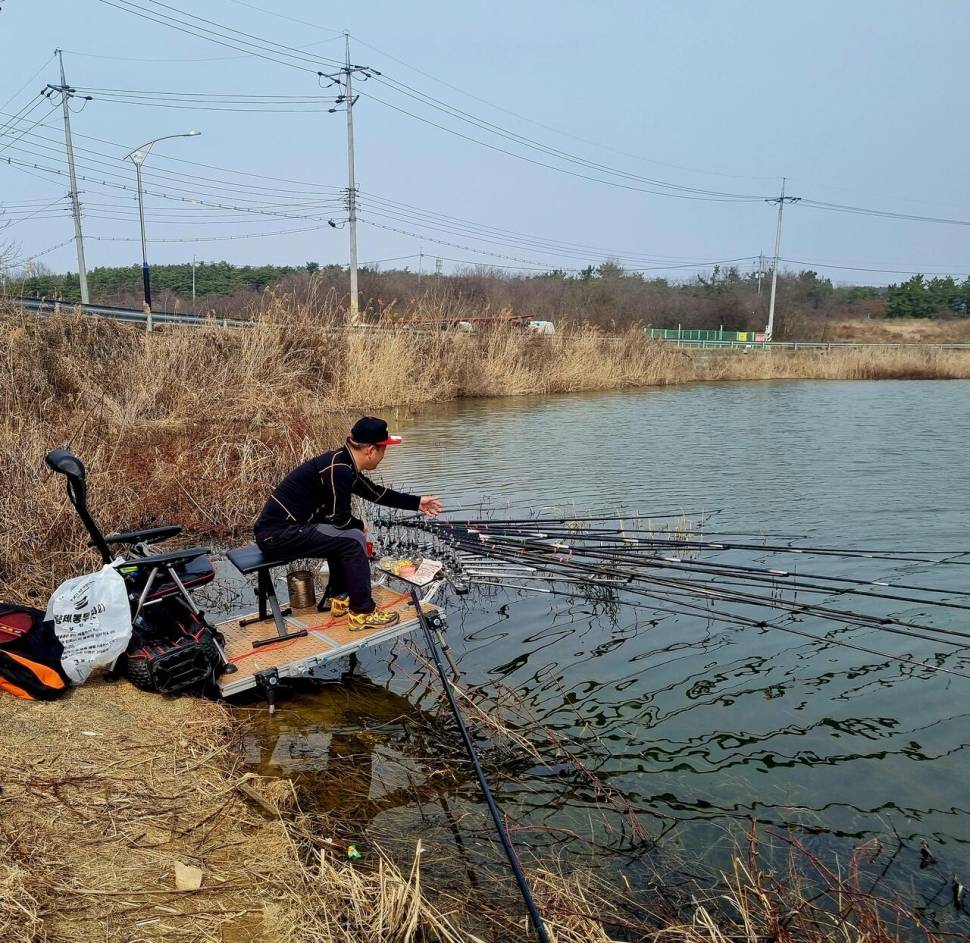 어신魚神 조우회의 3월달 정기 출조 잉어의 보은 (조황조행기 - 화보조행기)