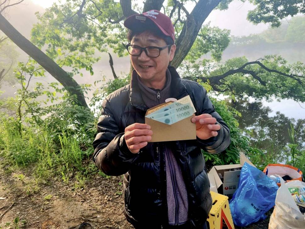 어신魚神 조우회의 5월달 정기출조 소류지의 향기 (조황조행기 - 화보조행기)