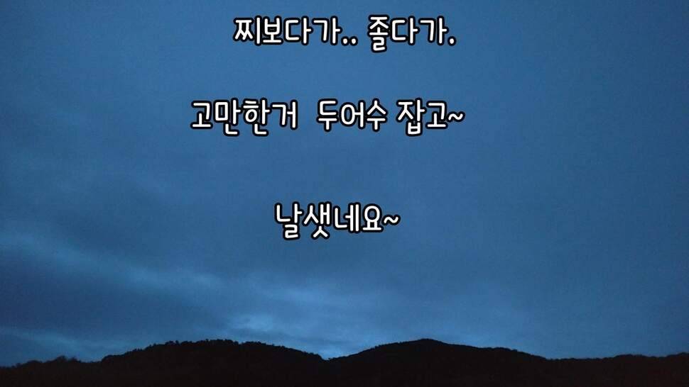 지존조행기아빠와 아들 그리고 피조사 (조황조행기 - 화보조행기)