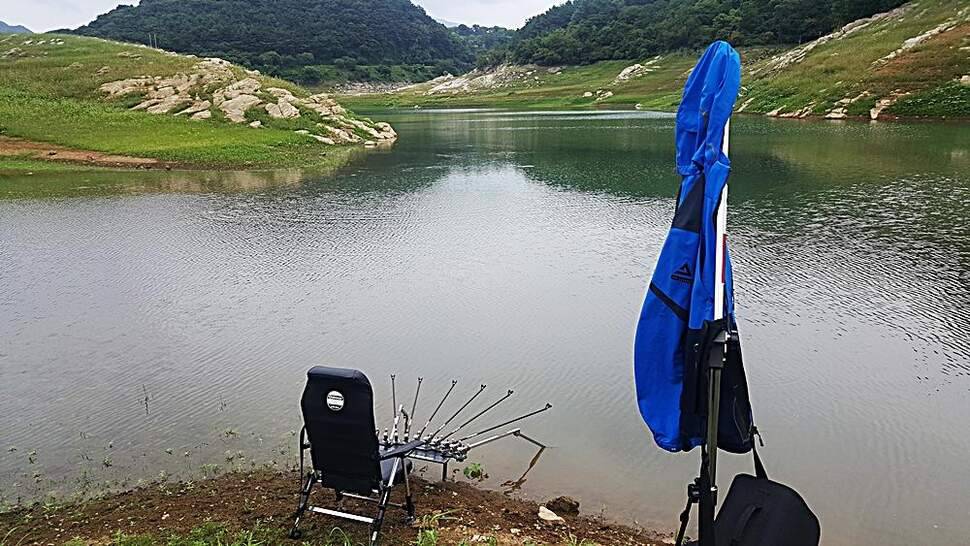 청풍호 오름수위 (조황조행기 - 화보조행기)