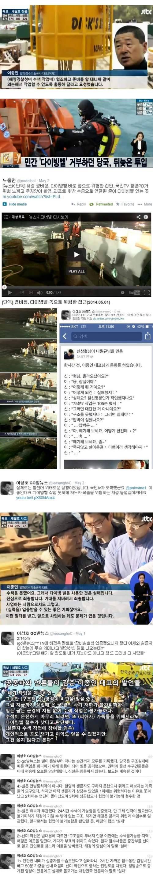 세월호 유족들이 원하는 진상 규명이 뭐냐 (커뮤니티 - 이슈토론방)
