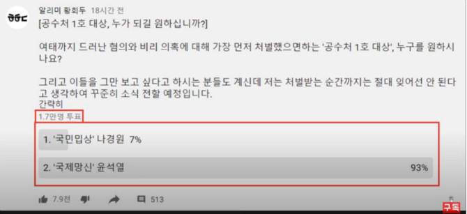 공수처 수사 (커뮤니티 - 이슈토론방)