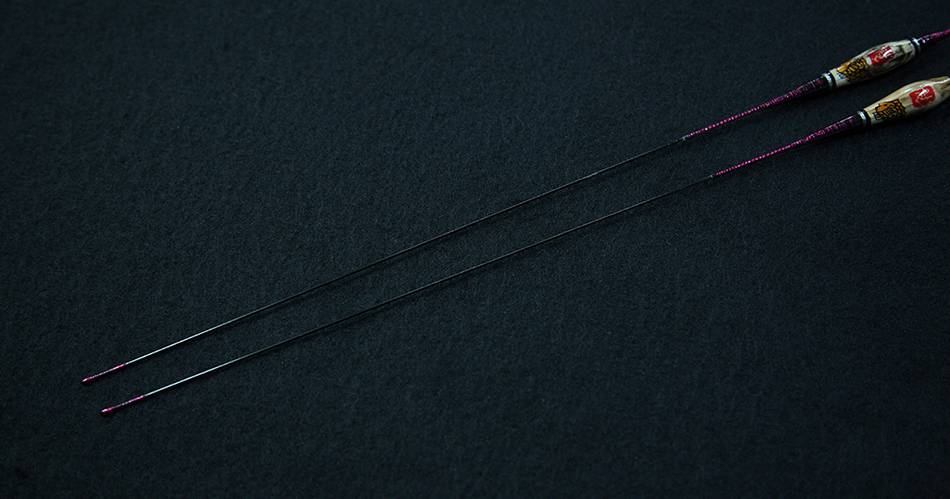 여뀌 빨찌50cm (월척지식 - 찌공방)