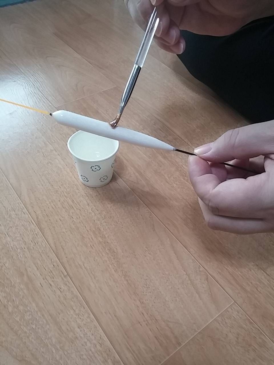 에폭시도장과정입니다 (월척지식 - 찌공방)