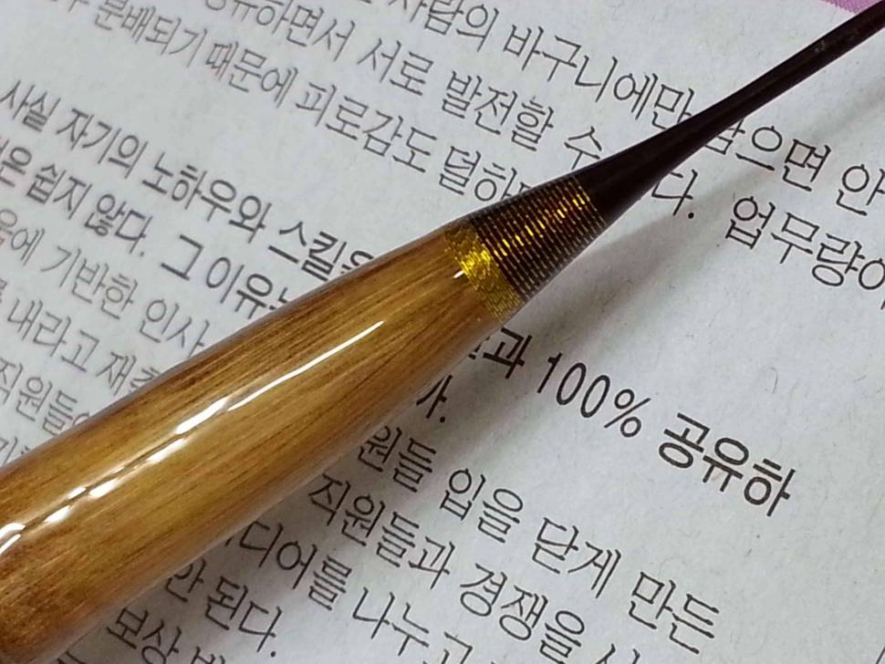수수깡 마디 찌 (월척지식 - 찌공방)