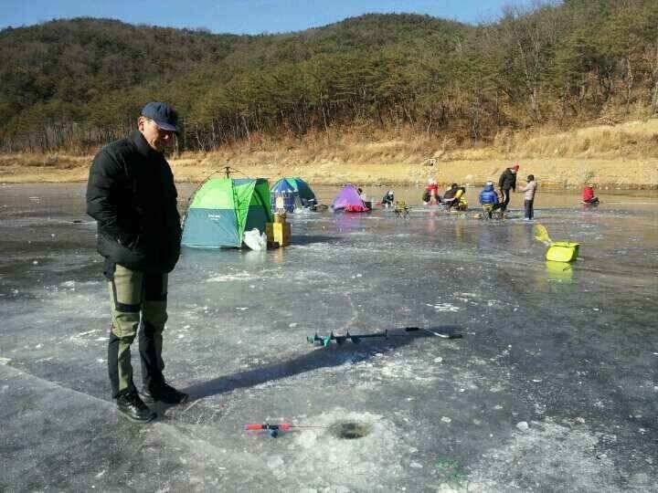 얼음붕어낚시가능한곳늘점점늘어남 (조황조행기 - 낚시점조황)
