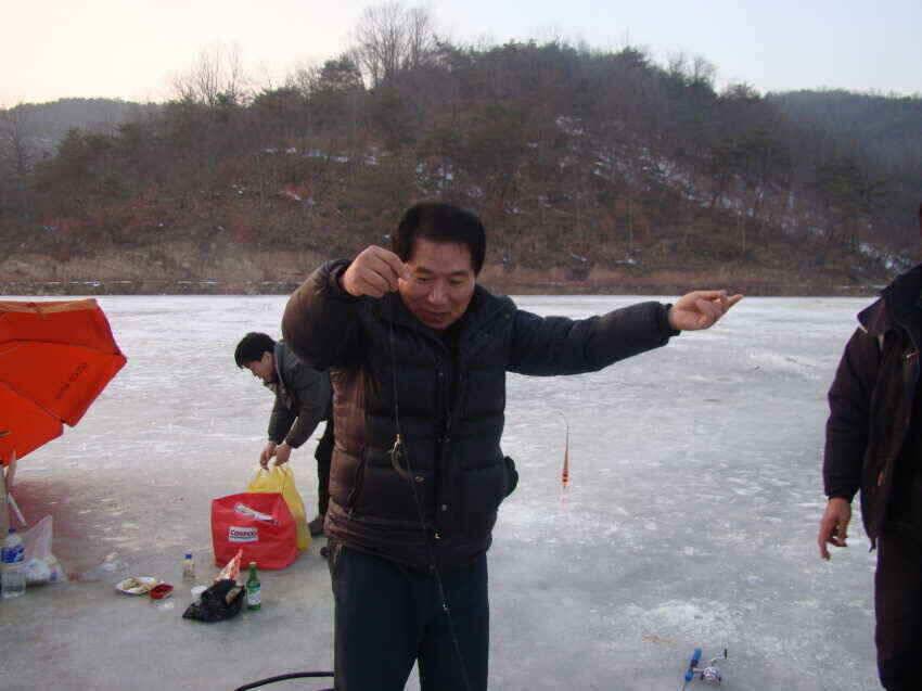 군위 내의지 빙어 입질 시간대안내입니다 (조황조행기 - 낚시점조황)