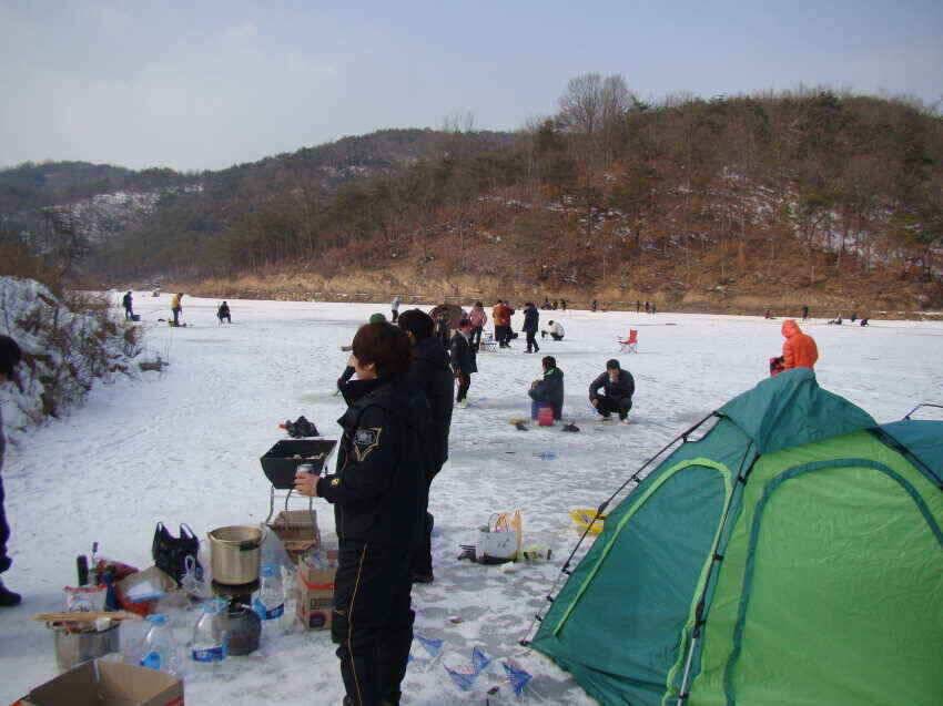 군위내의지빙어낚시30100여수마릿수 (조황조행기 - 낚시점조황)