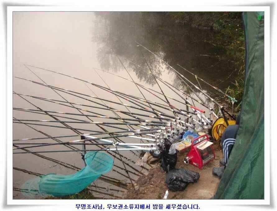 소류지와 강낚시조황 (조황조행기 - 낚시점조황)