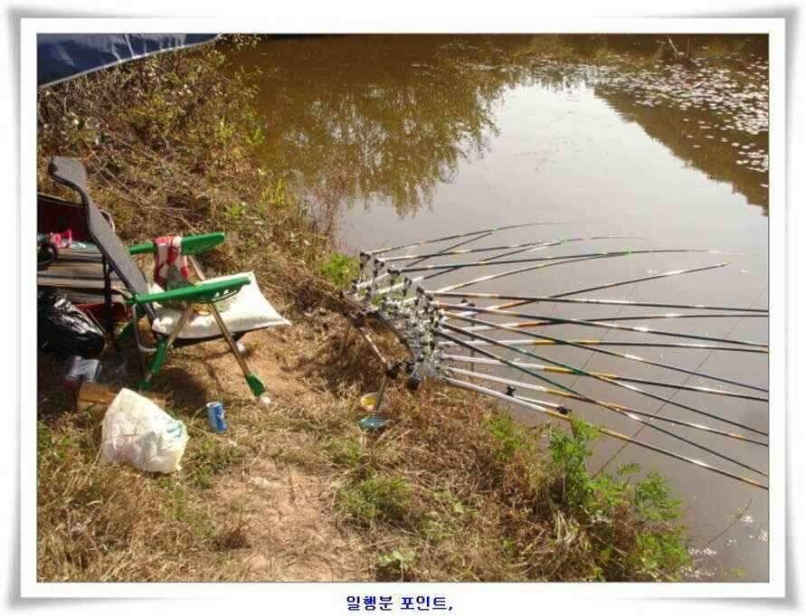 소류지와 강낚시조황 (조황조행기 - 낚시점조황)