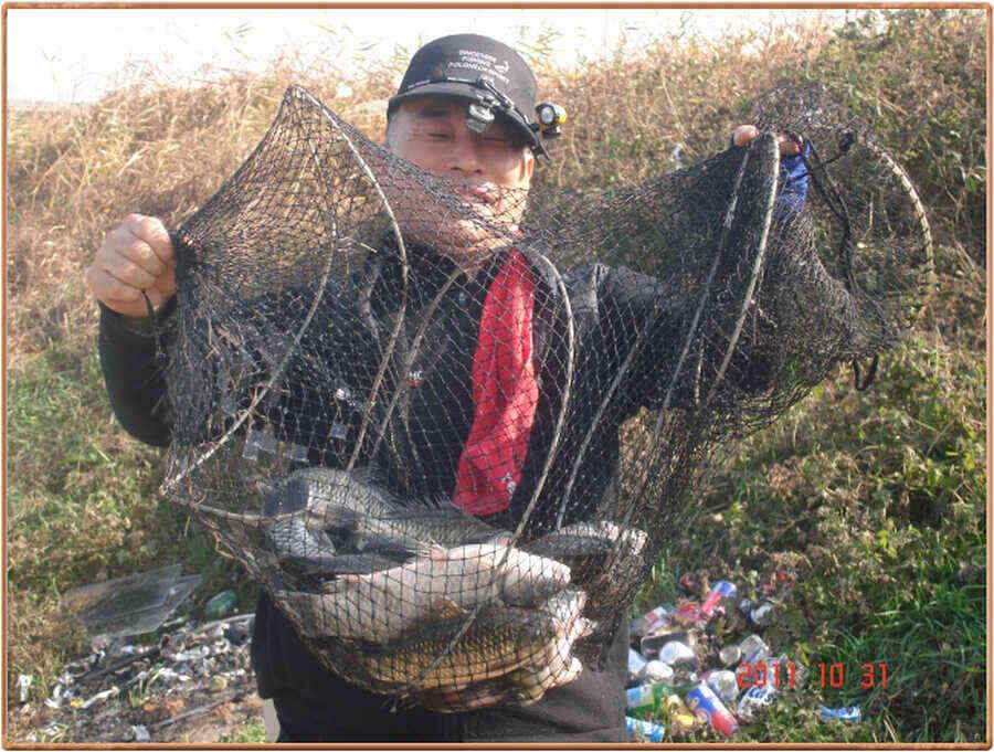 진위천 날씨도 조황도 好 (조황조행기 - 낚시점조황)