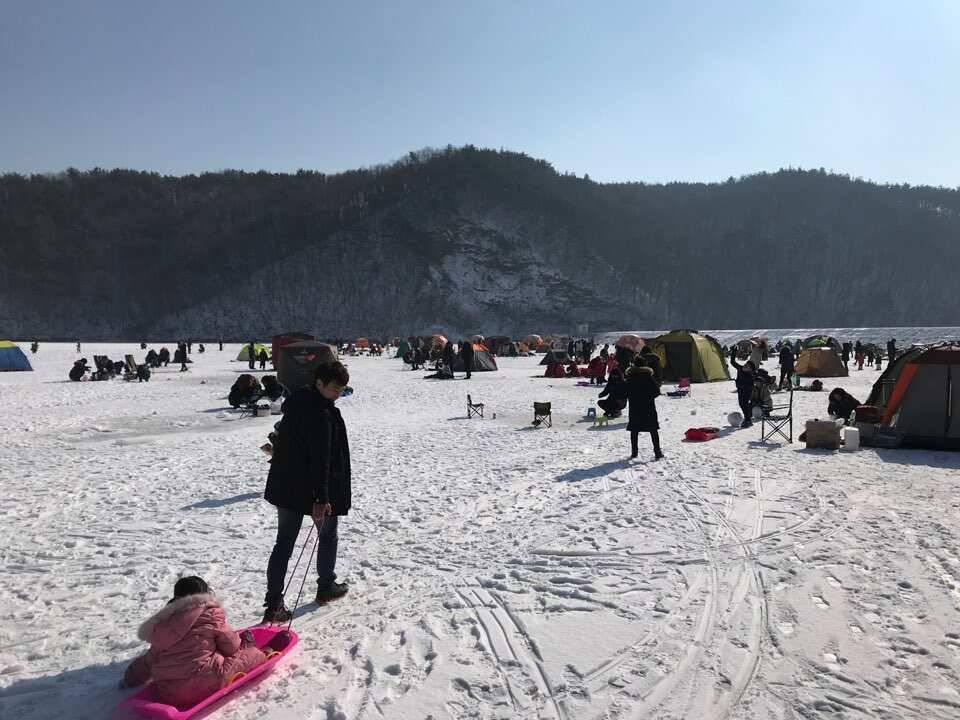 경북권구미권 주말 빙어낚시 조황 (조황조행기 - 낚시점조황)