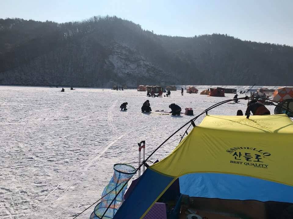경북권구미권 주말 빙어낚시 조황 (조황조행기 - 낚시점조황)