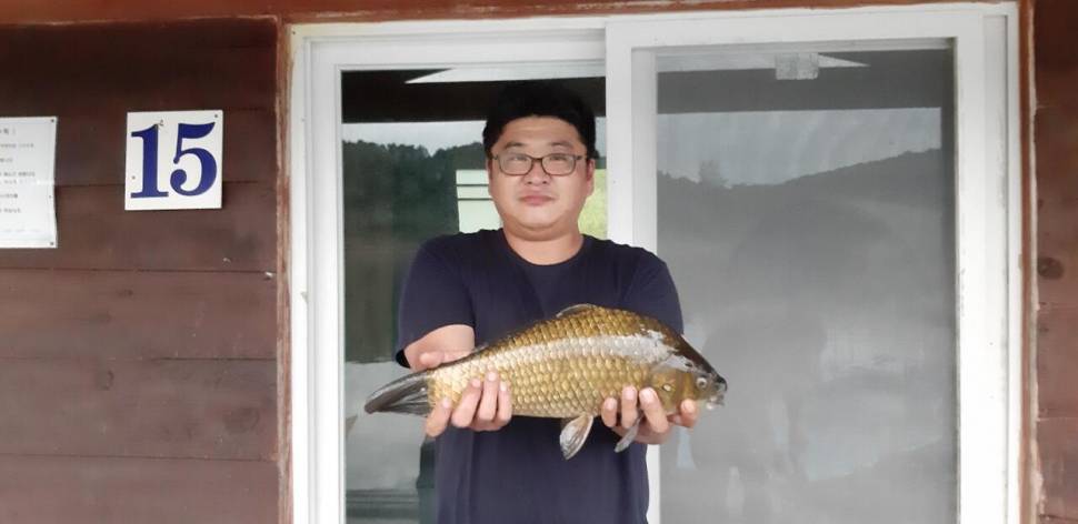 청풍호좌대 김기호 44cm (조황조행기 - 낚시점조황)