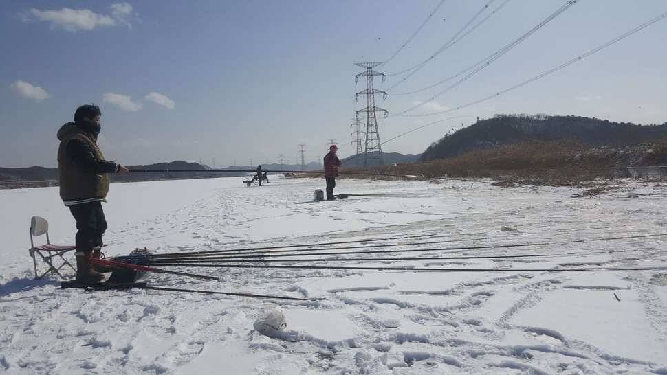 서산 얼음낚시 조황정보 (조황조행기 - 낚시점조황)