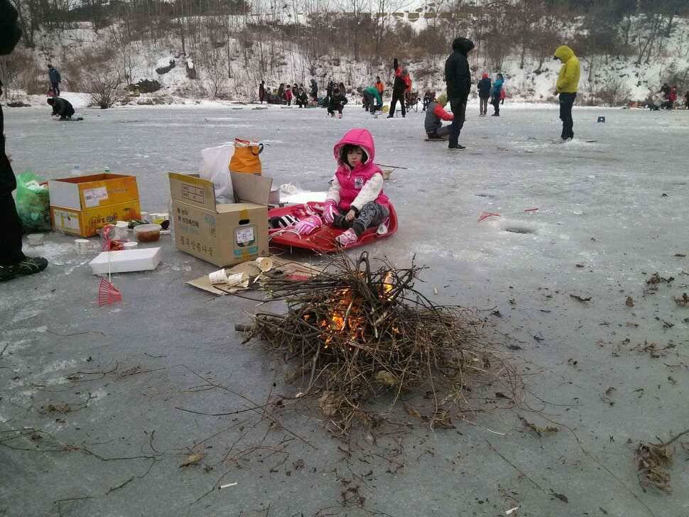 구미 빙어낚시시즌 안내 산호낚시프라자 (조황조행기 - 낚시점조황)