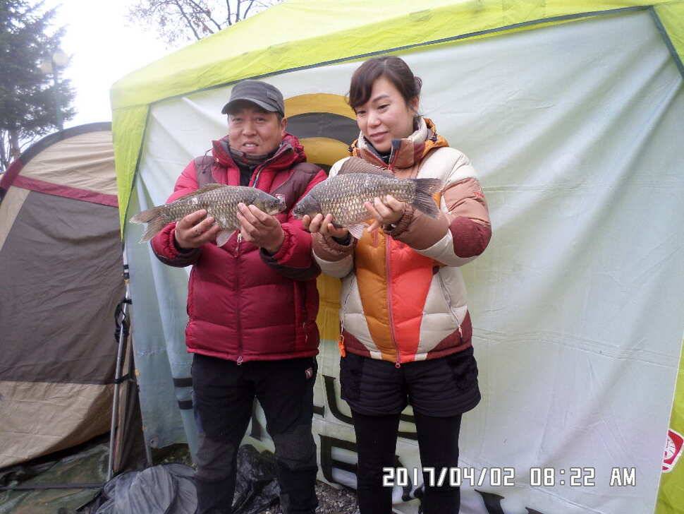 입석에4짜와2cm모자라난 아쉬운4짜 (조황조행기 - 낚시점조황)