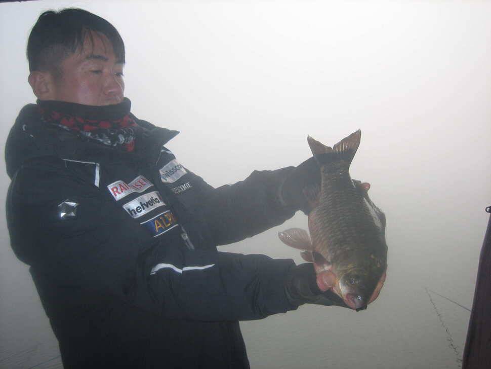 충주탄금호낚시새해 첫4짜 대물조황41cm (조황조행기 - 낚시점조황)