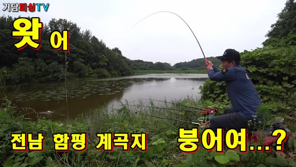 전남 함평군 계곡지 탐사 낚시 (커뮤니티 - 낚시동영상)
