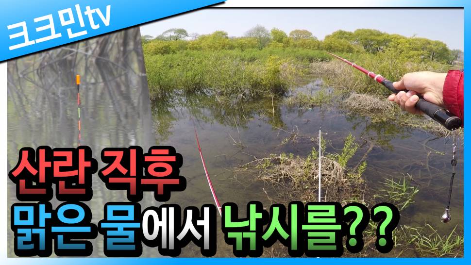 초평천 노지 붕어낚시사슬채비콘트롤B콘트롤C 채비 (커뮤니티 - 낚시동영상)