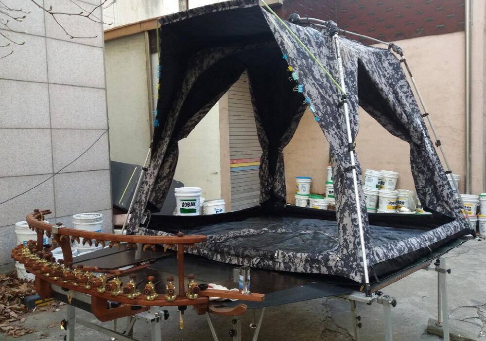 2박 이상 낚여행길 팁 3 처마비받이 확장 (사용기강좌 - 나의낚시장비)