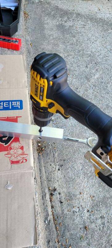 스마트좌대 뒷발판 연결짧은다리 만들기 (사용기강좌 - 나의낚시장비)